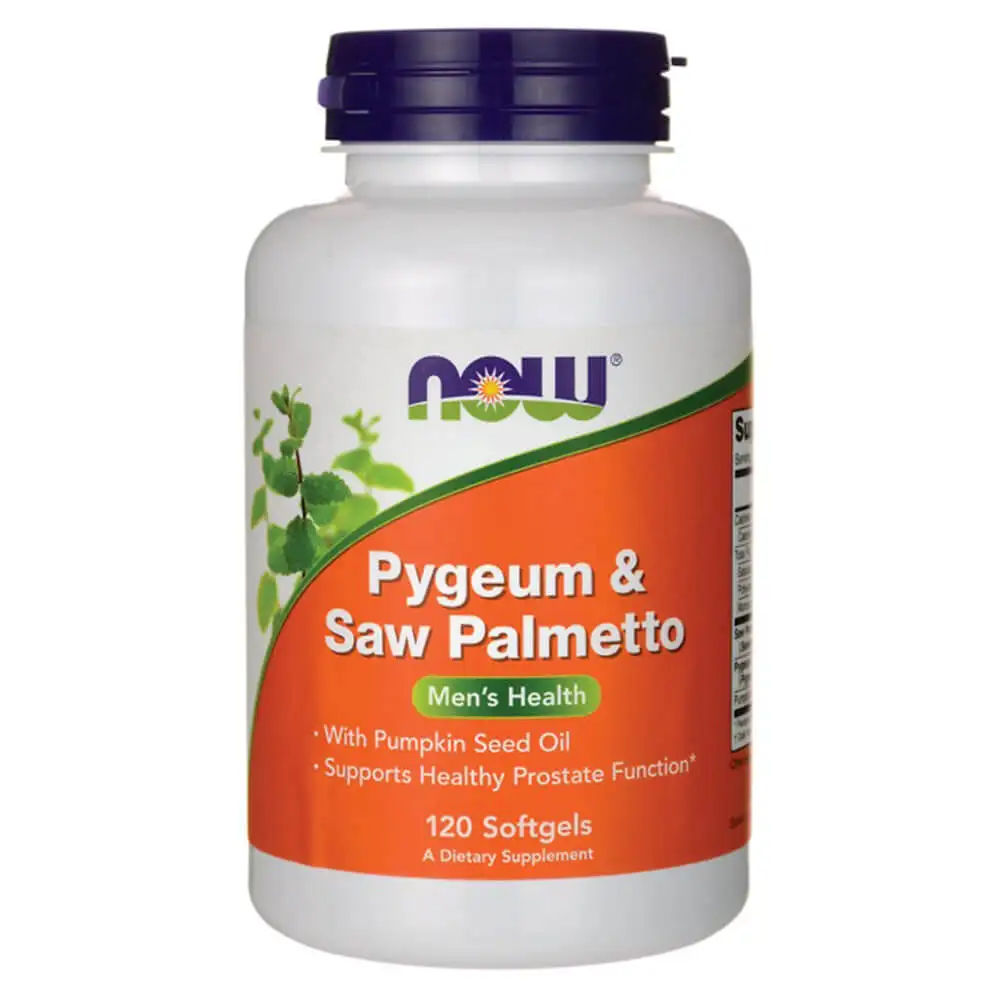 Now Pygeum & Saw Palmetto,  120 softgels