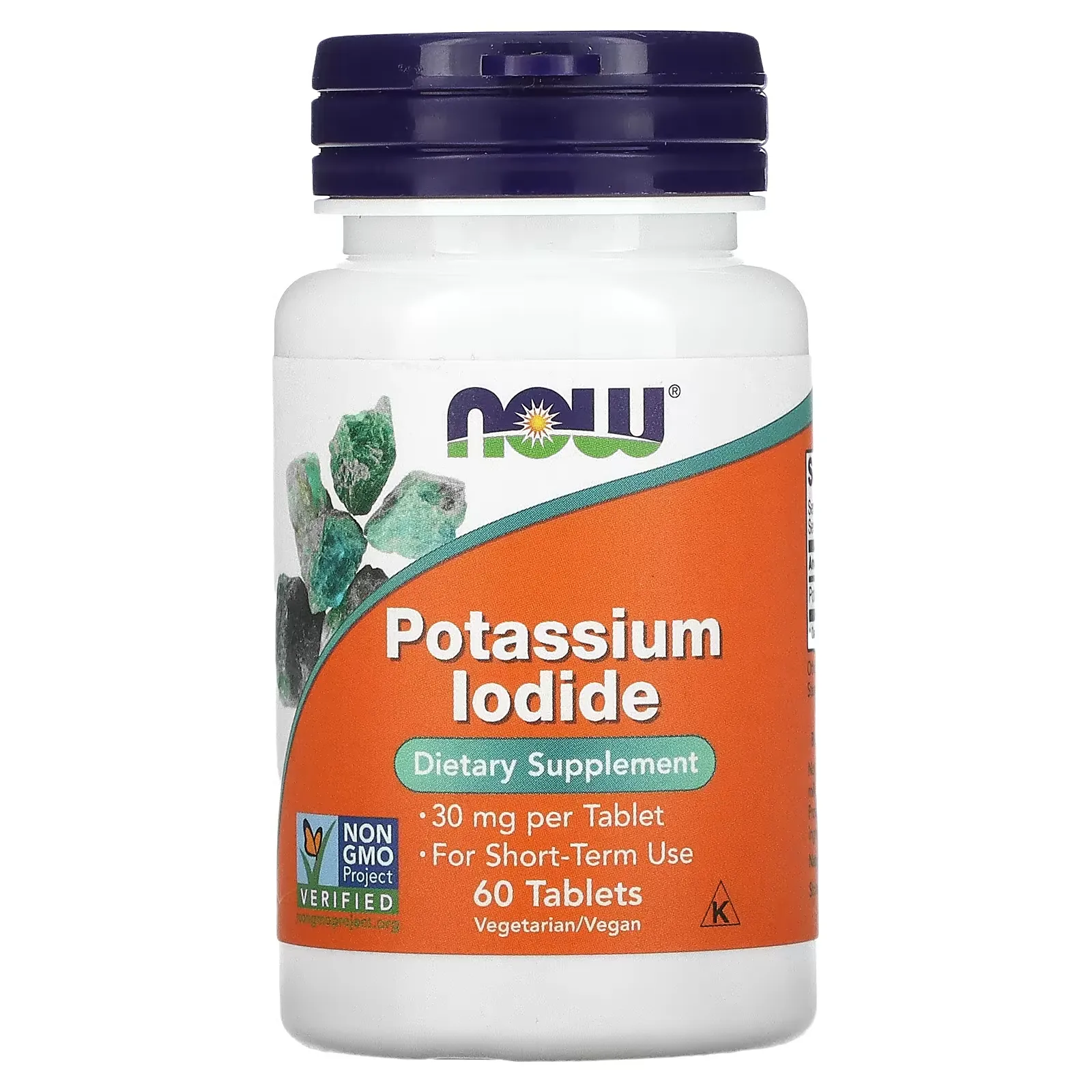 Potassium Iodide, 30 mg, 60 Tablets