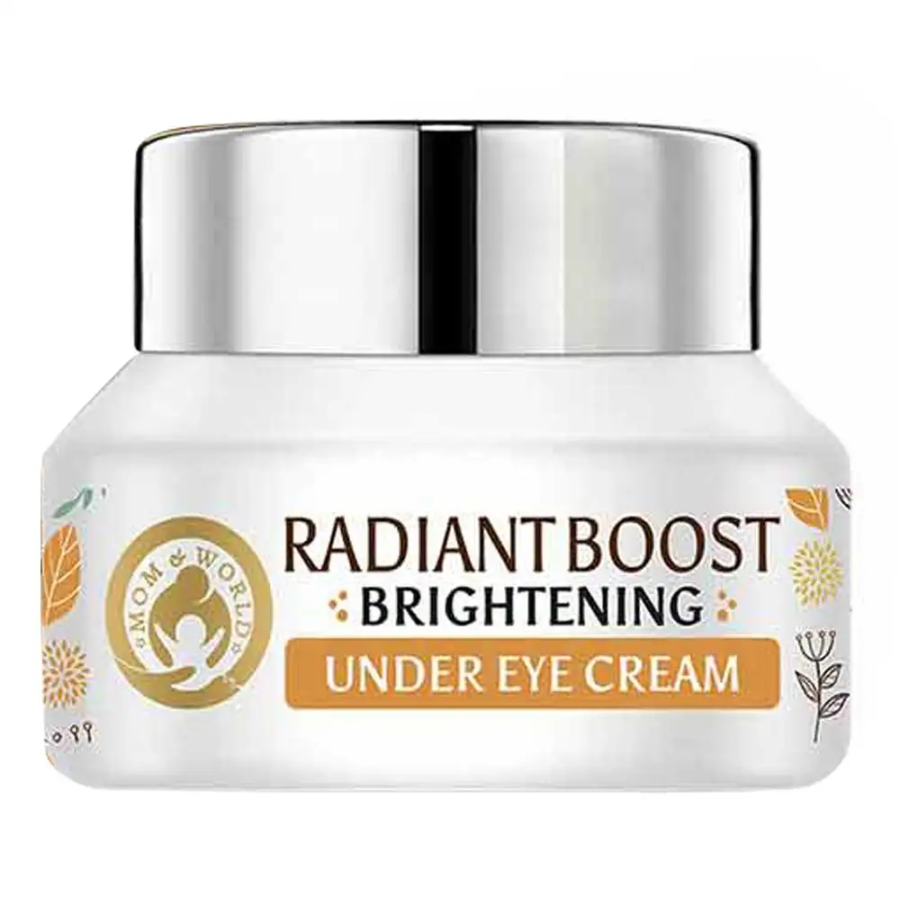 Mom & World Radiant Boost Brightening Under Eye Cream,  30 g  for All Skin Types