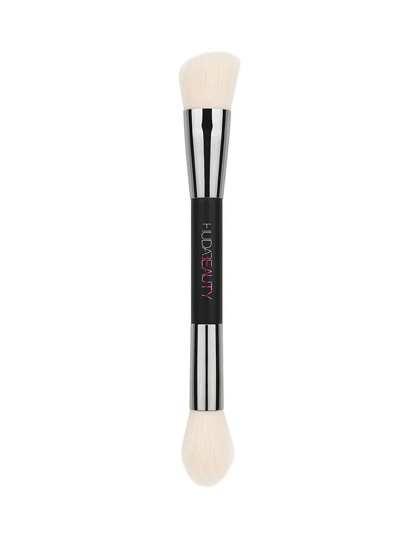 Huda Beauty Bake & Blend Dual-Ended Setting Complexion Brush