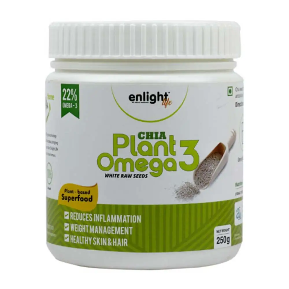 Enlightlife Chia Plant Omega 3,  250 g  Unflavoured