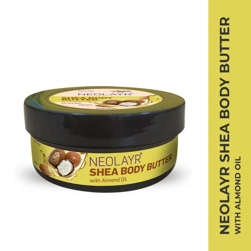 Neolayr Shea Body Butter - Richly Nourishes Dry & Dehydrated Skin