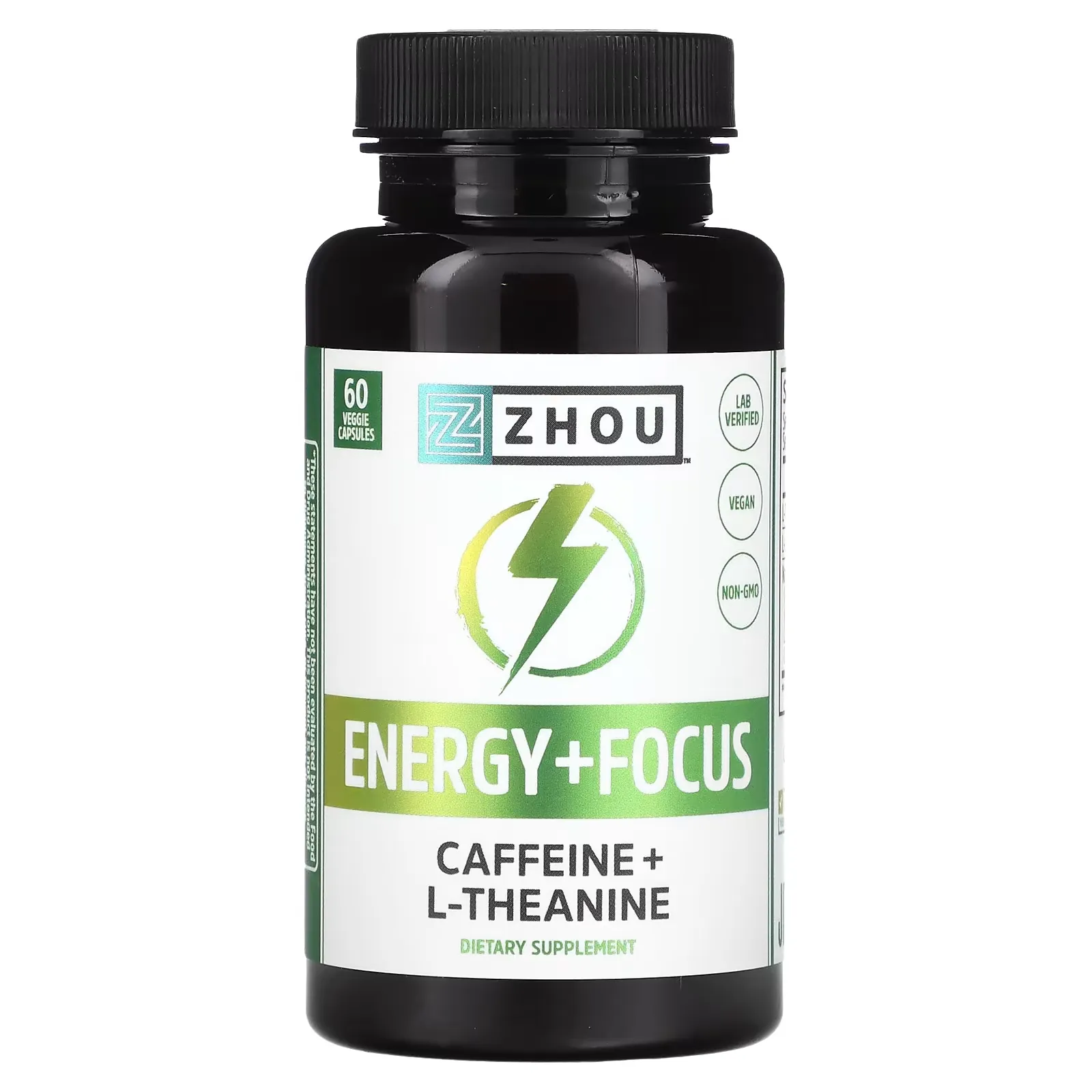 Energy + Focus, 60 Veggie Capsules