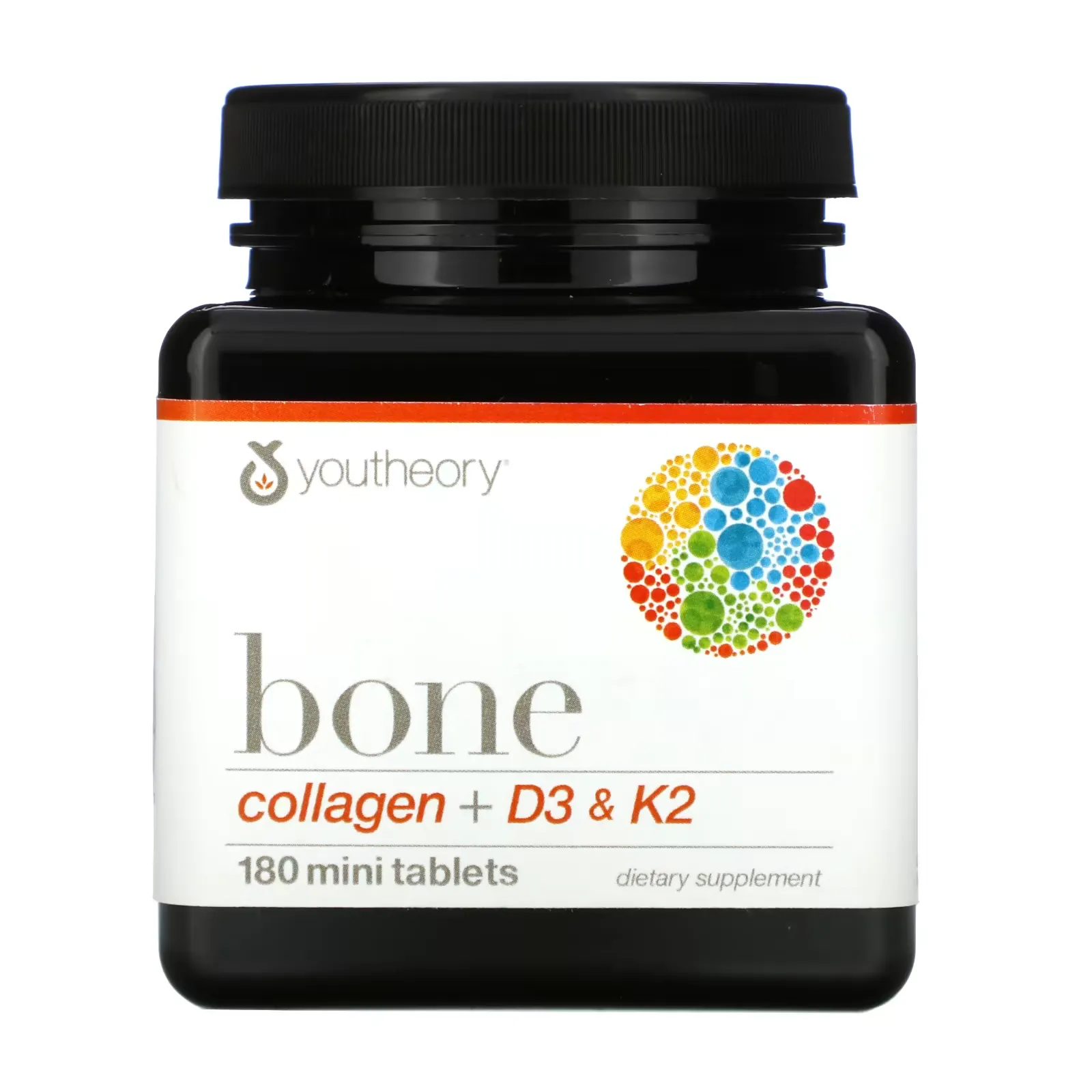 Bone, Collagen + D3 & K2, 180 Mini Tablets