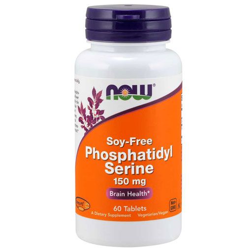 NOW Phosphatidyl Serine - 150 MG - 60 Tablets