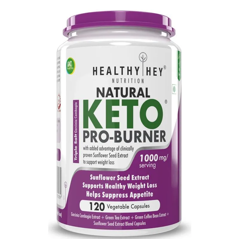 HealthyHey Nutrition Keto Pro - Burner - Veg Capsules