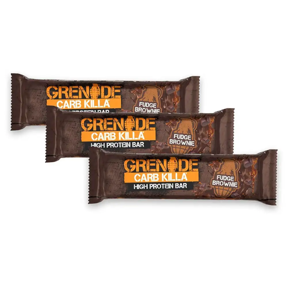 Grenade Carb Killa High Protein Bar,  3 bar(s)  Fudge Brownie