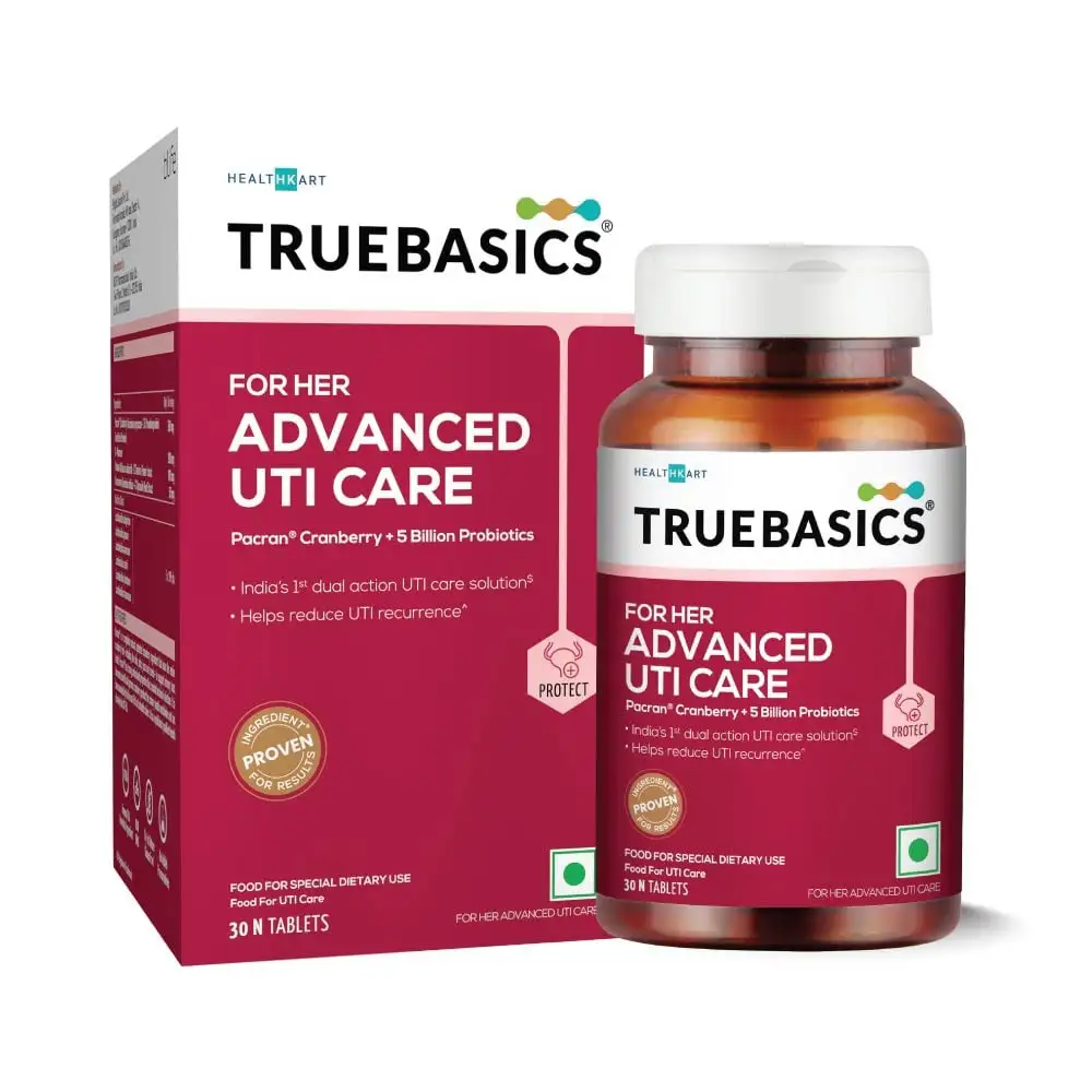 TrueBasics For Her Advanced UTI Care,  30 tablet(s)  Unflavoured