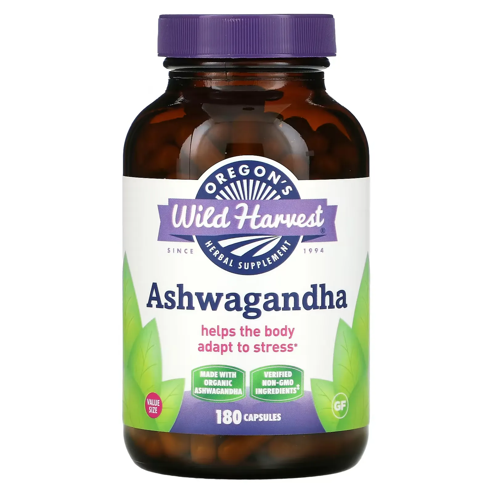 Ashwagandha, 180 Capsules