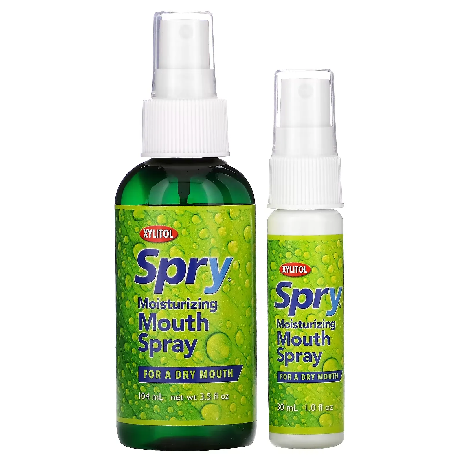 Spry, Moisturizing Mouth Spray, 2 Pack, 4.5 fl oz (134 ml)