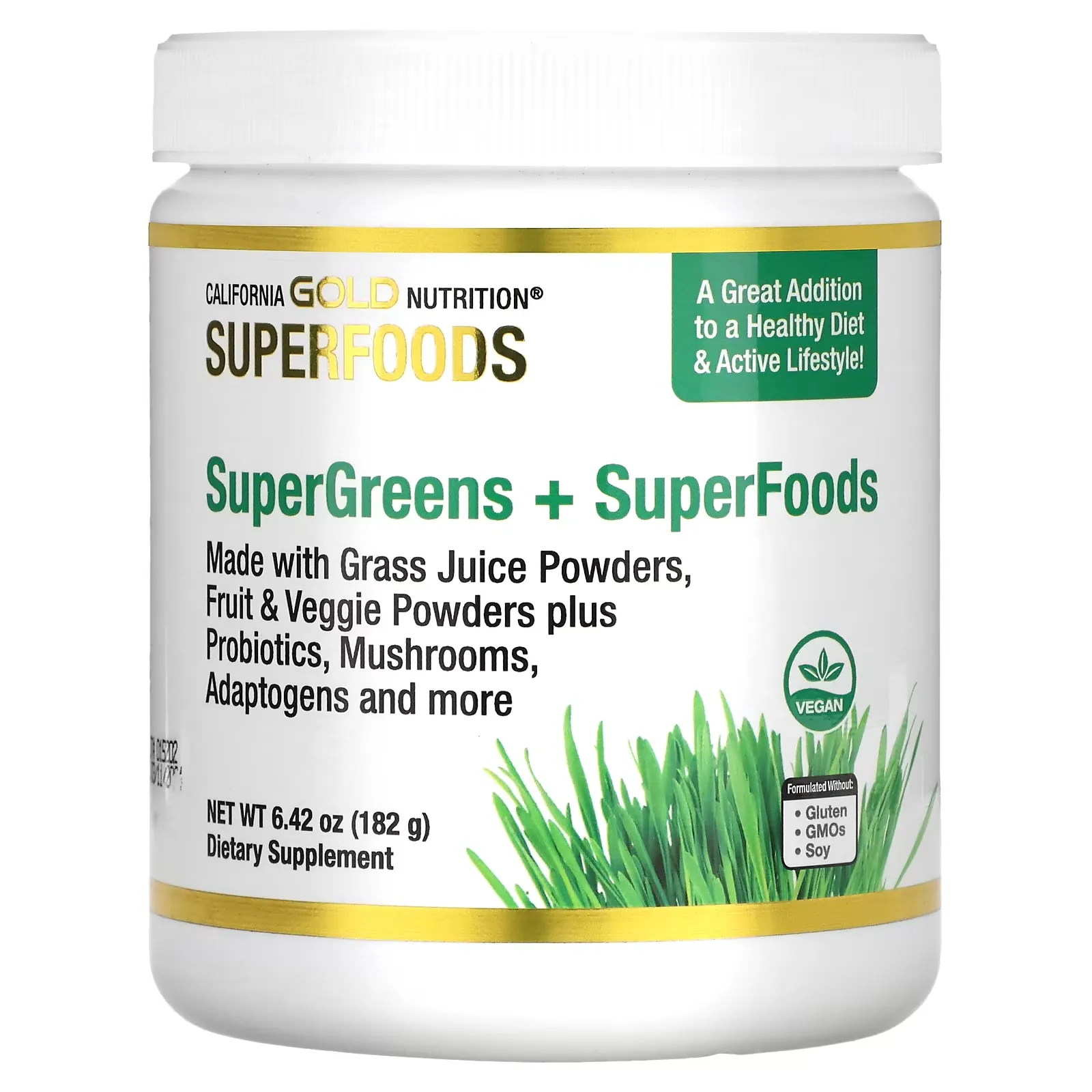 SUPERFOODS - Supergreens + Superfoods, 6.42 oz (182 g)