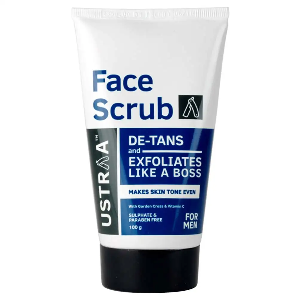 Ustraa Face Scrub,  100 g  for D-Tan