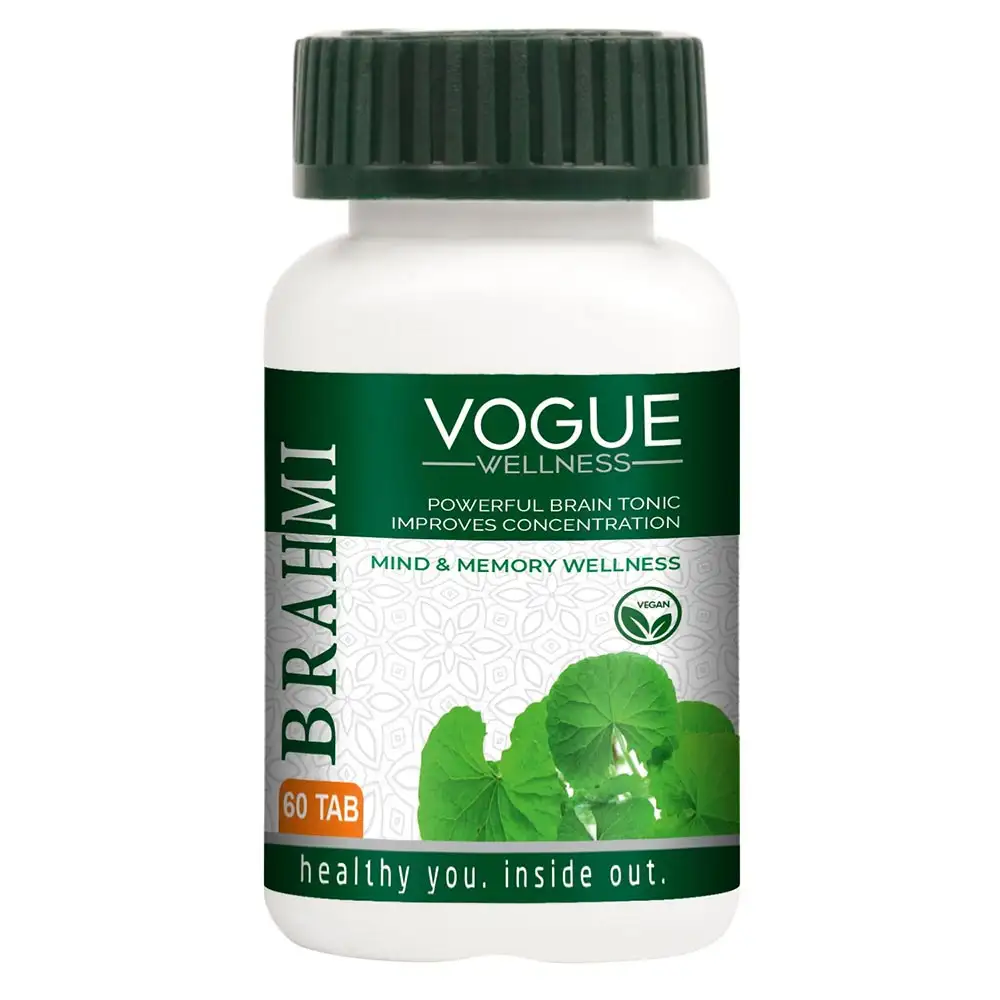 Vogue Wellness Brahmi,  60 tablet(s)