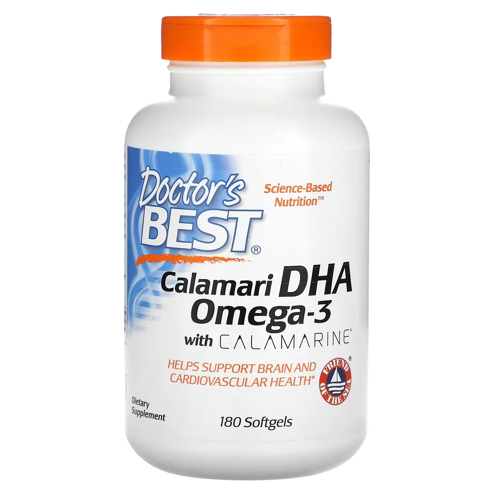 Calamari DHA Omega-3 with Calamarine, 180 Softgels