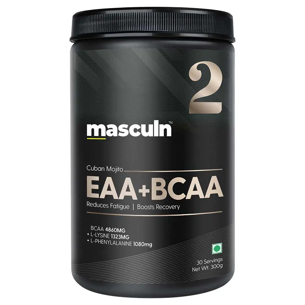 Masculn EAA+BCAA,  Cuban Mojito  0.66 lb  30 Servings