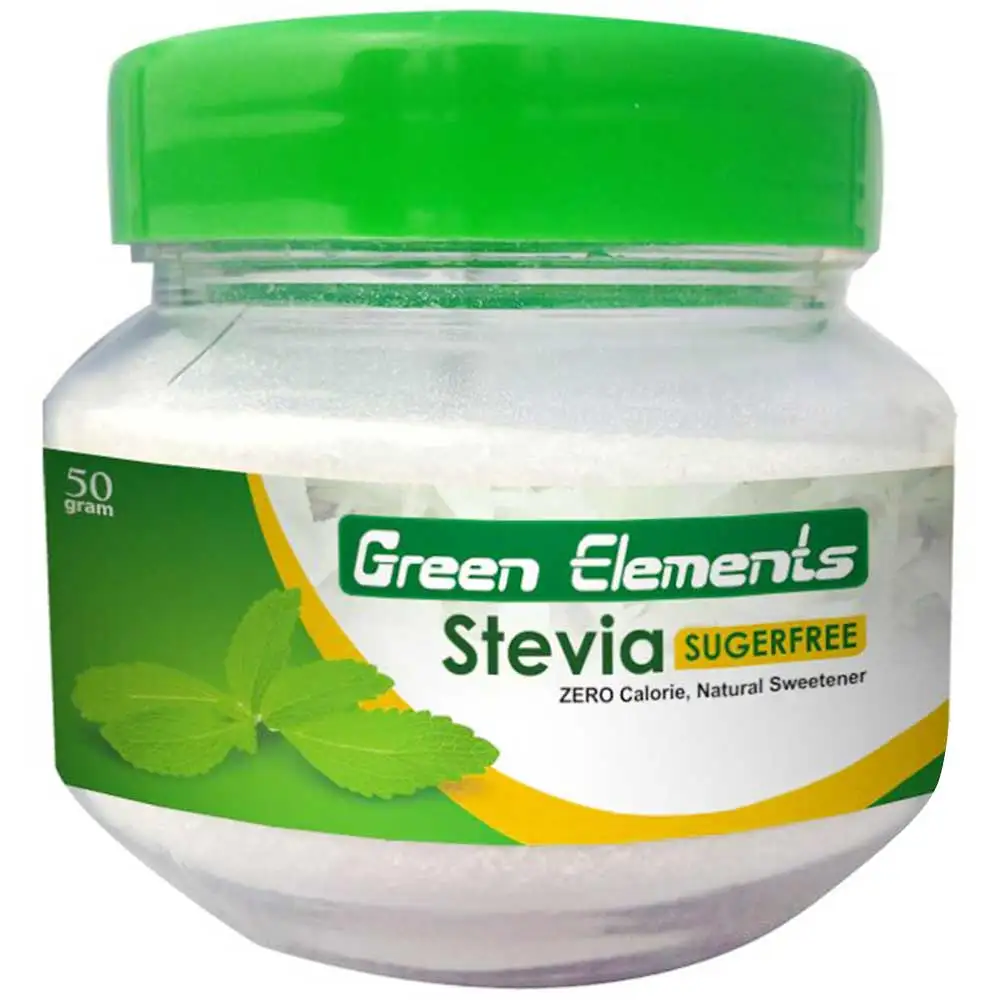 Green Elements Stevia Sugarfree Powder,  50 g