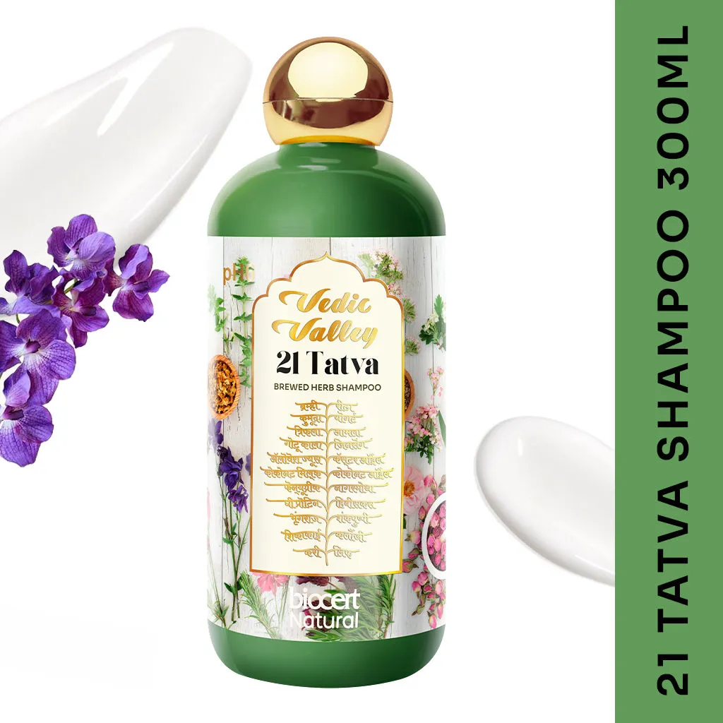 Vedic Valley 21 Tatva Brewed Herb Shampoo