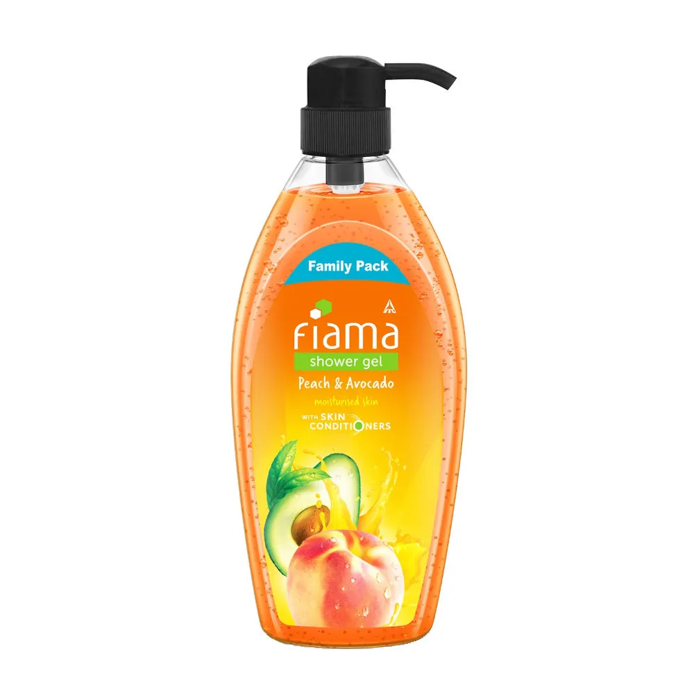 Fiama Shower Gel Peach & Avocado Moisturised Skin With Skin Conditioners