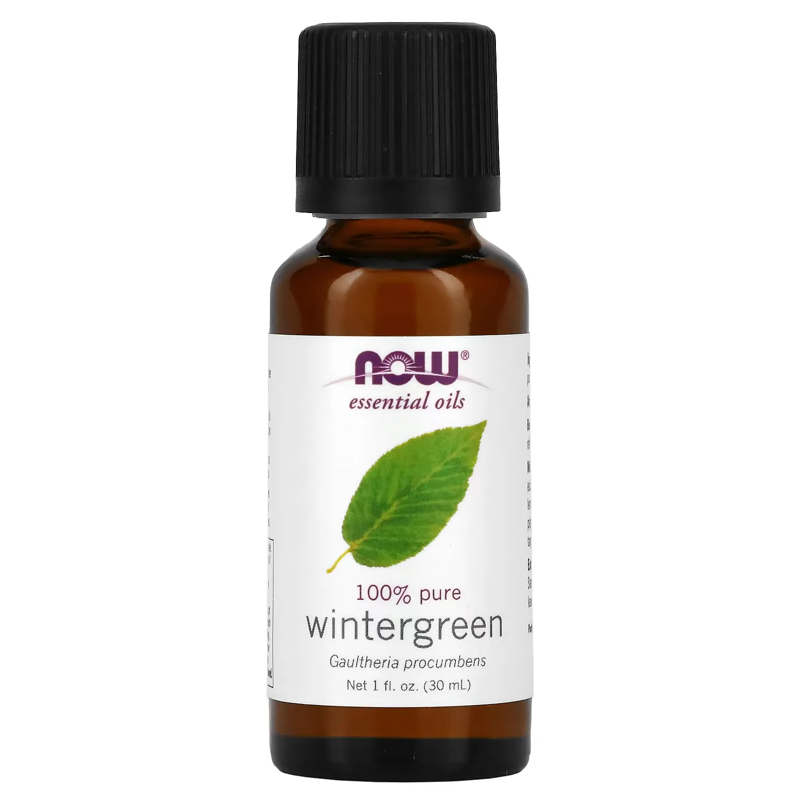 Essential Oils, 100% Pure Wintergreen, 1 fl oz (30 ml)