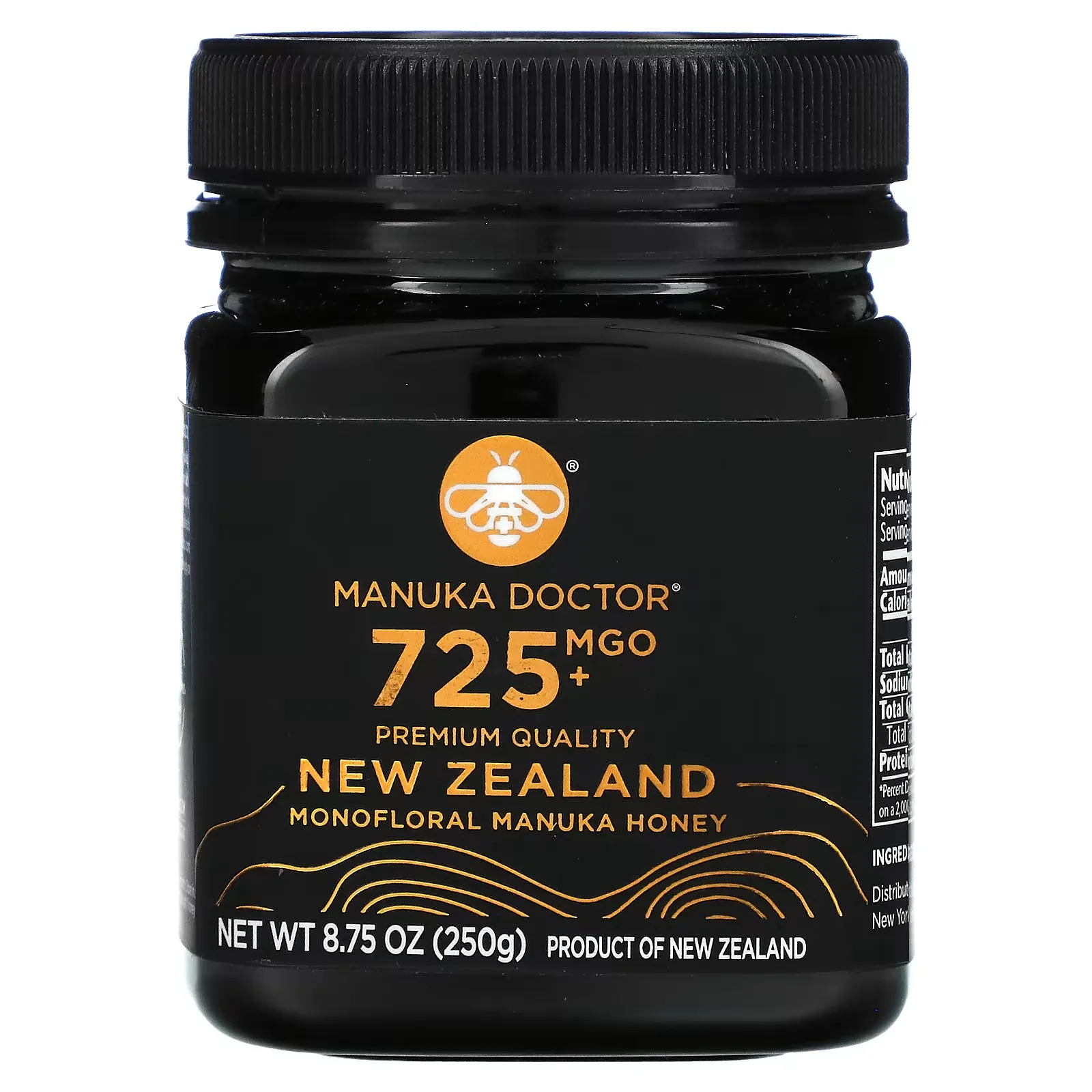 Monofloral Manuka Honey, MGO 725+, 8.75 oz (250 g)