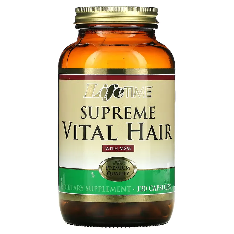 Supreme Vital Hair with MSM, 120 Capsules