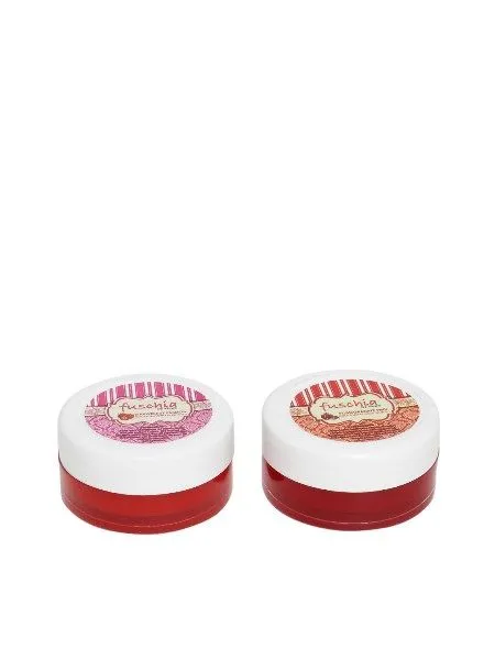 Fuschia Strawberry & Pomegranate Lip Balm Combo