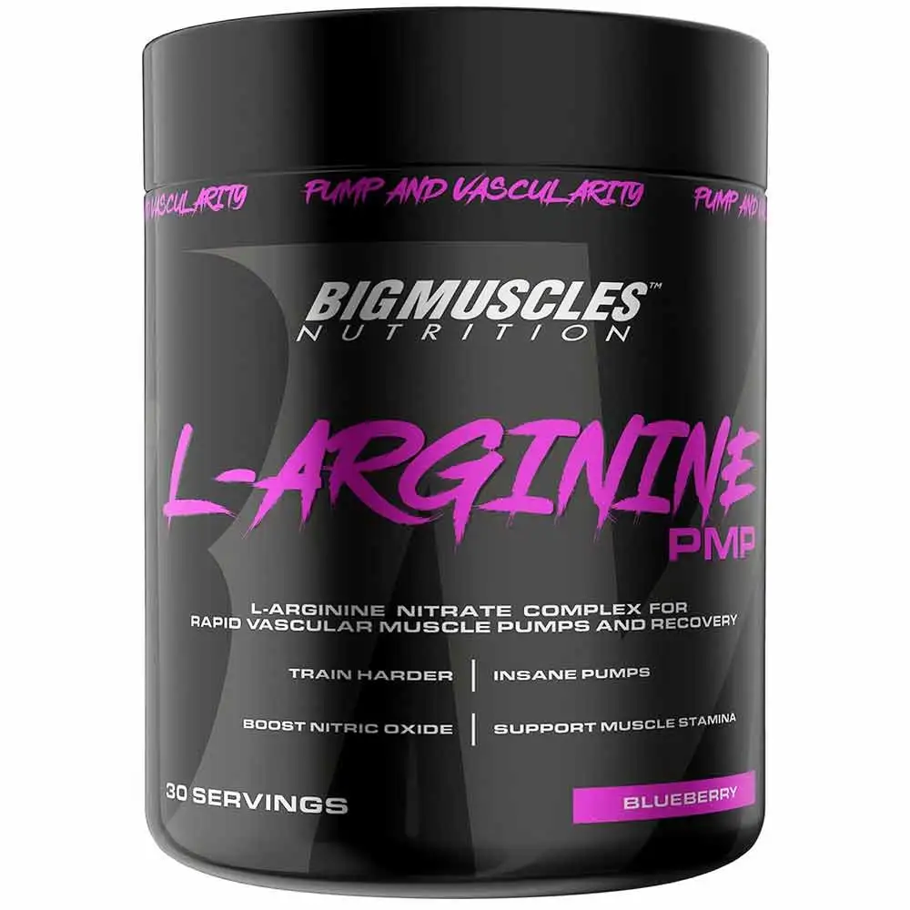 Big Muscles L-Arginine PMP Blueberry,  0.19 lb