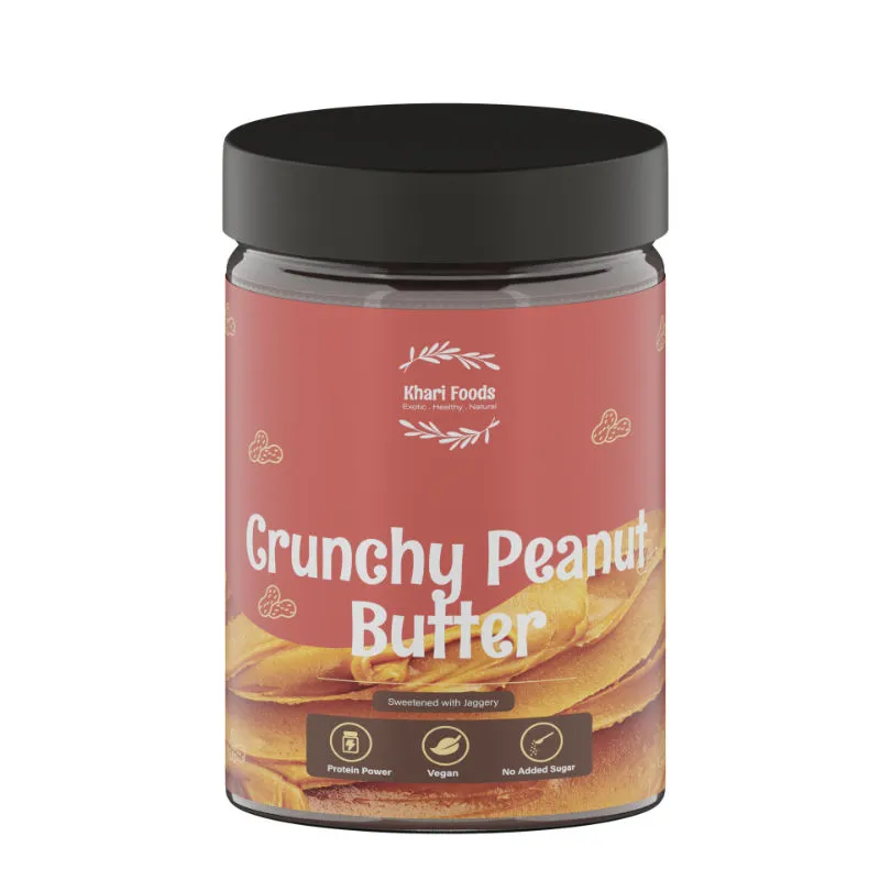 Khari Foods Crunchy Natural Peanut Butter