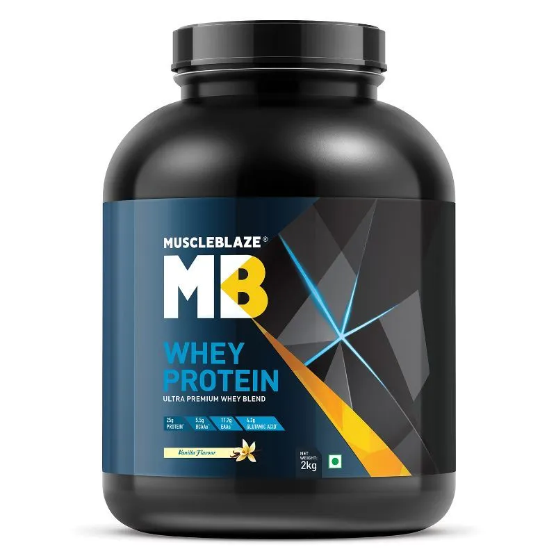 MuscleBlaze Whey Protein - Vanilla