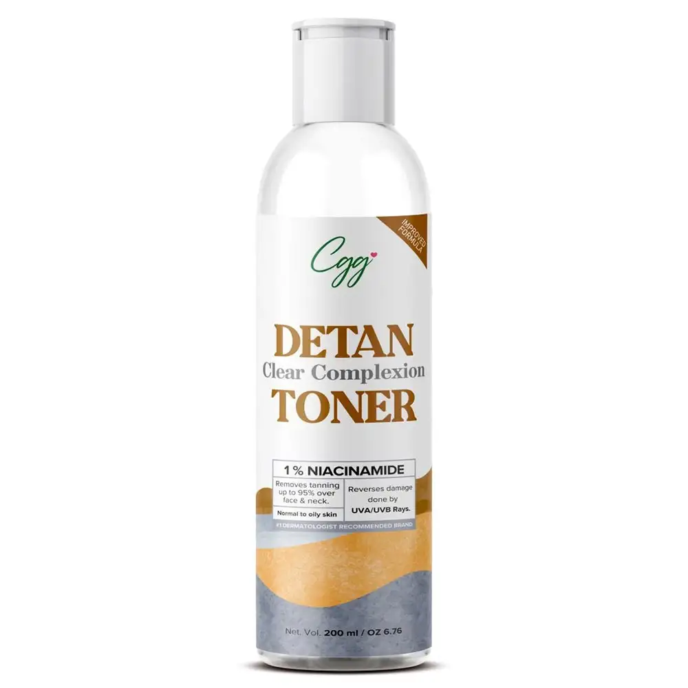 CGG Cosmetics Detan Clear Complexion Toner,  200 ml  Normal to Oily Skin