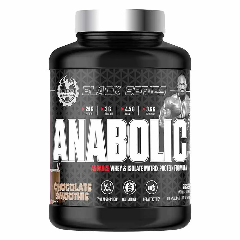 Dexter Jackson Black Series Anabolic Whey,  5 lb  Chocolate Smoothie