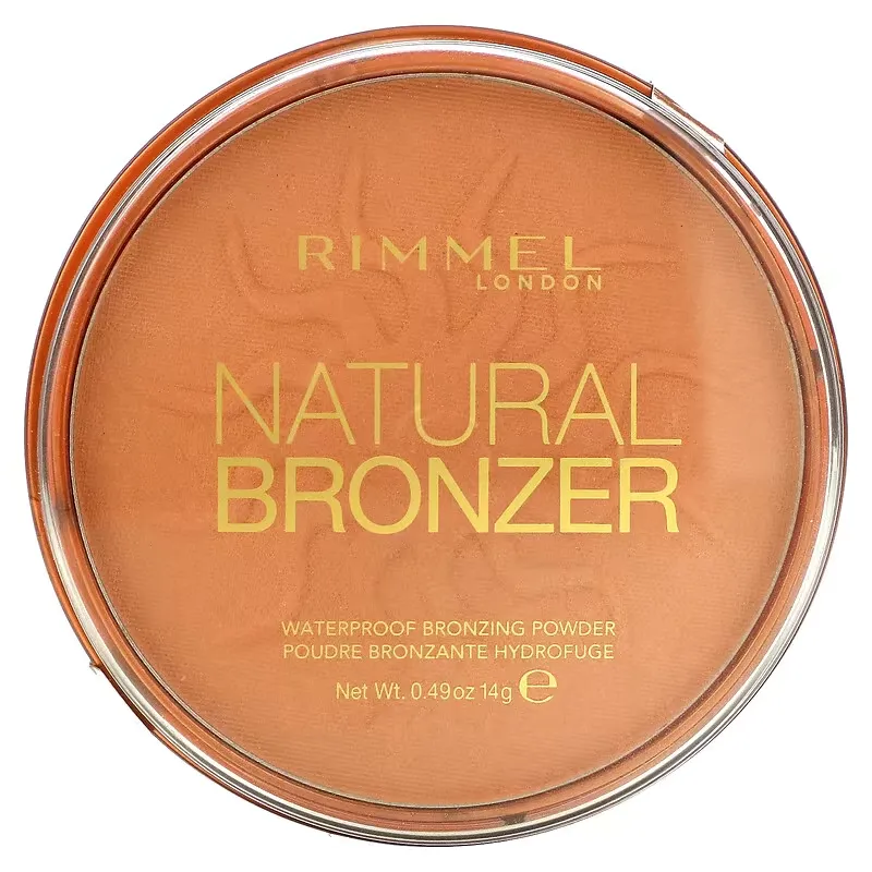 Natural Bronzer, Waterproof Bronzing Powder, 021 Sun Light, 0.49 oz (14 g)