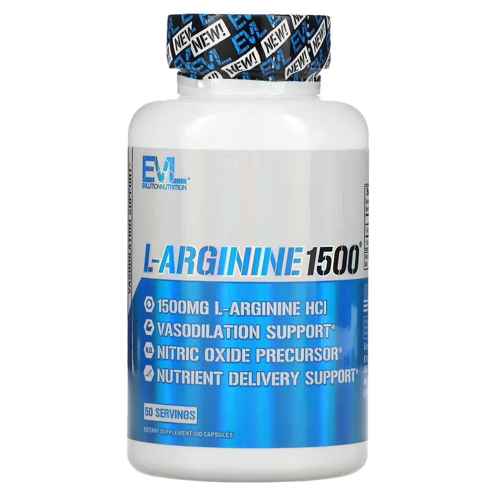 L-Arginine1500, 100 Capsules