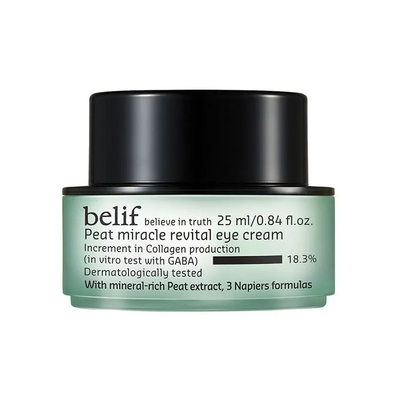 belif Peat Miracle Revital Eye Cream