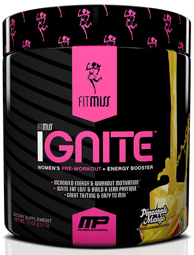 FitMiss Ignite, Pineapple Mango, 30 Servings