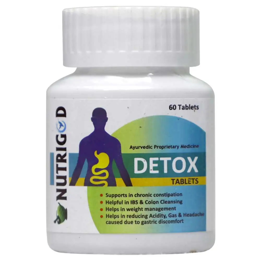 Nutrigod Detox,  60 tablet(s)