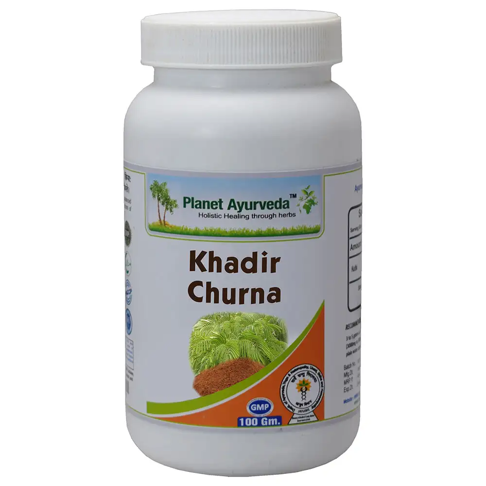 Planet Ayurveda Khadir Churna,  100 g