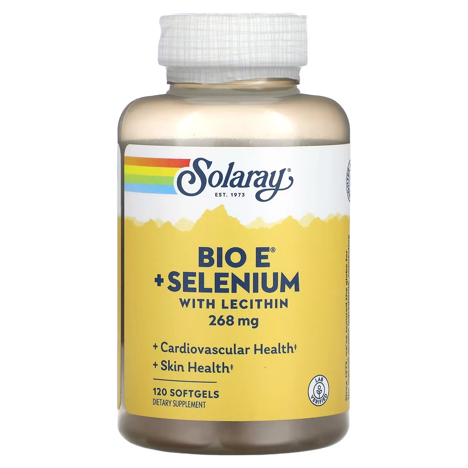 Bio E + Selenium with Lecithin, 134 mg, 120 Softgels