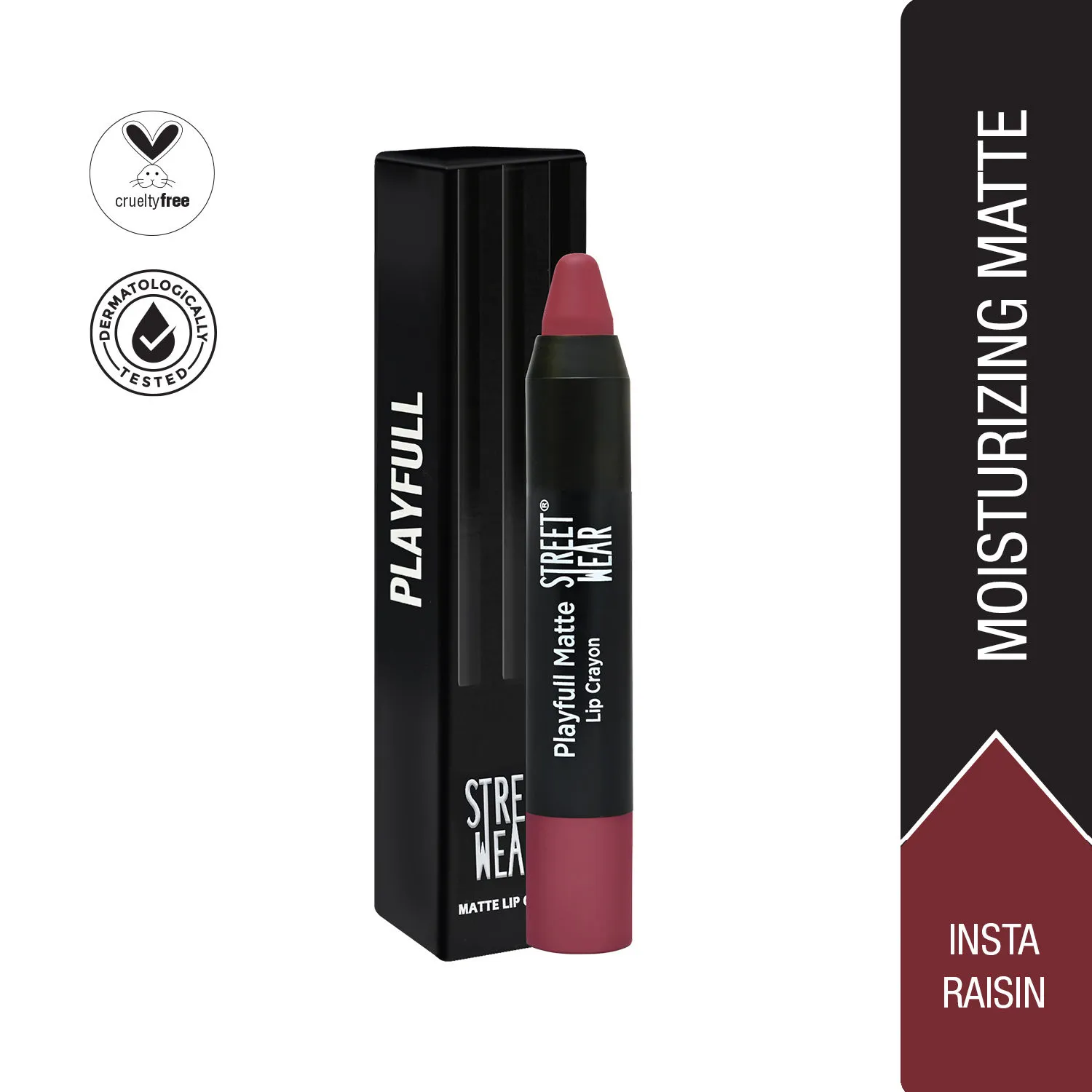 Street Wear Playfull Matte Lip Crayon