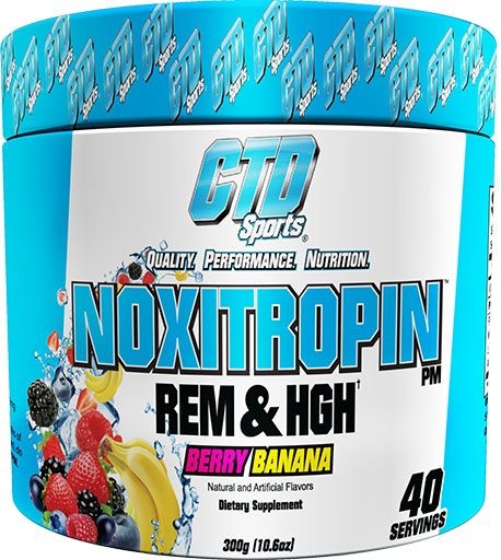 Noxitropin PM By CTD Sports, Berry Banana, 40 Servings