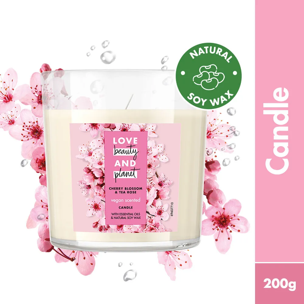 Love Beauty & Planet Cherry Blossom Candle