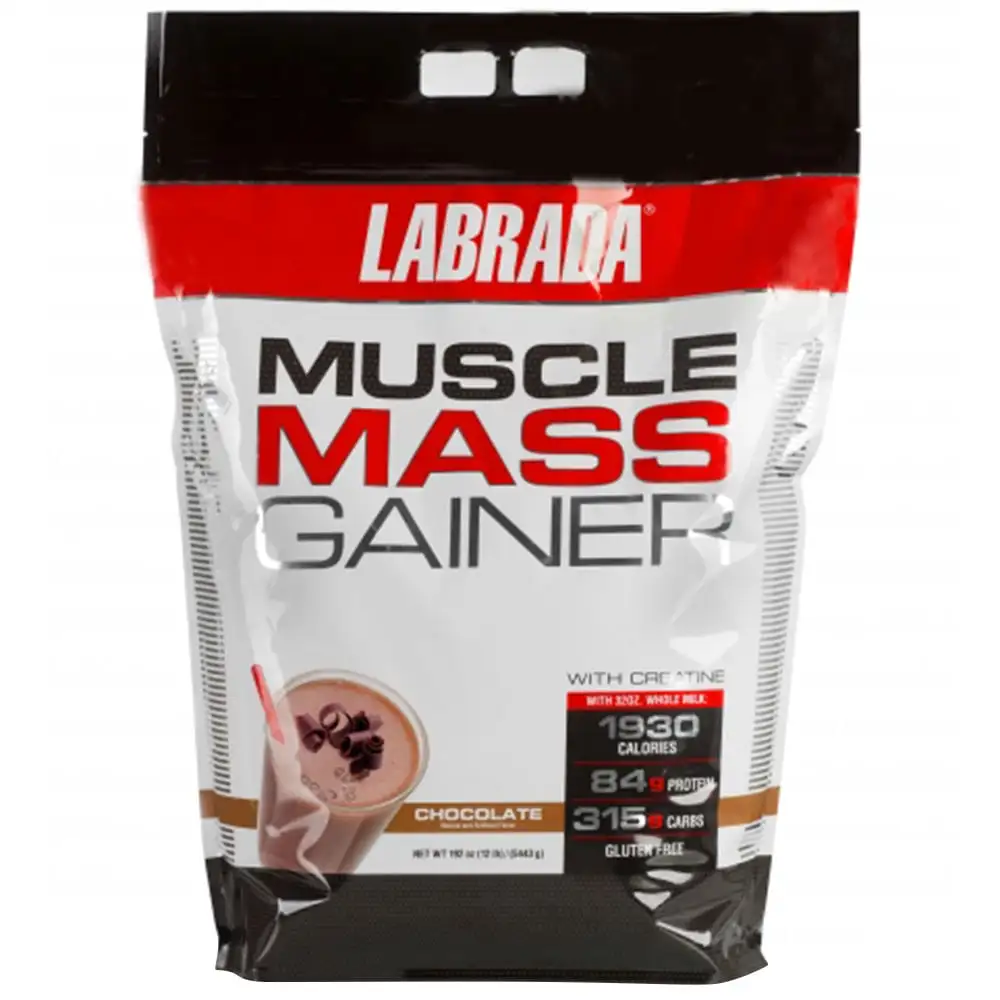 Labrada Muscle Mass Gainer,  12 lb  Chocolate