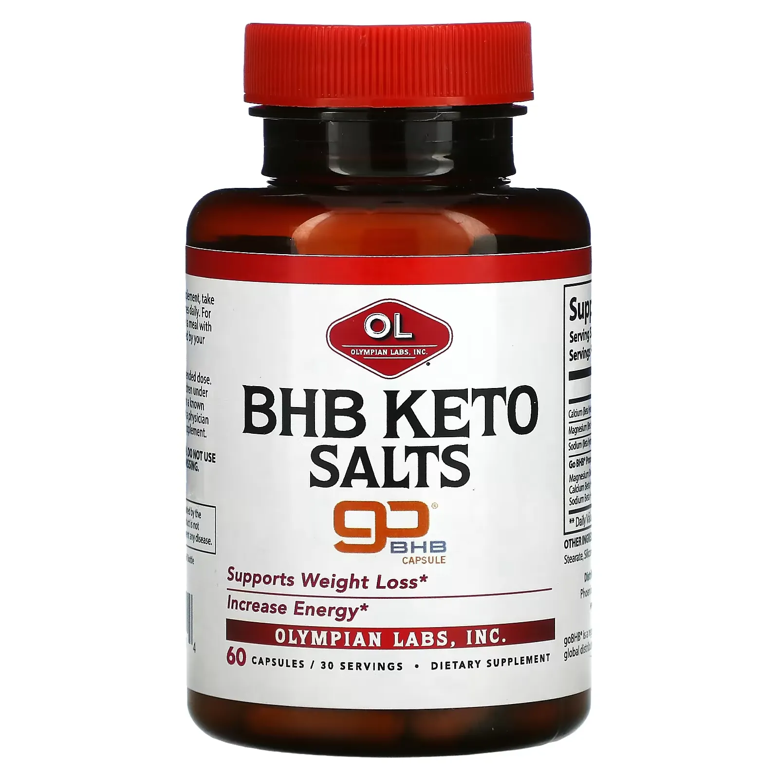 BHB Keto Salts, 60 Capsules