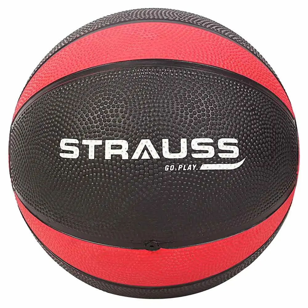 Strauss Medicine Weight Training Ball,  Red  1 Kg