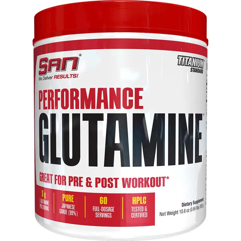 SAN Performance Glutamine,  0.66 lb  Unflavoured