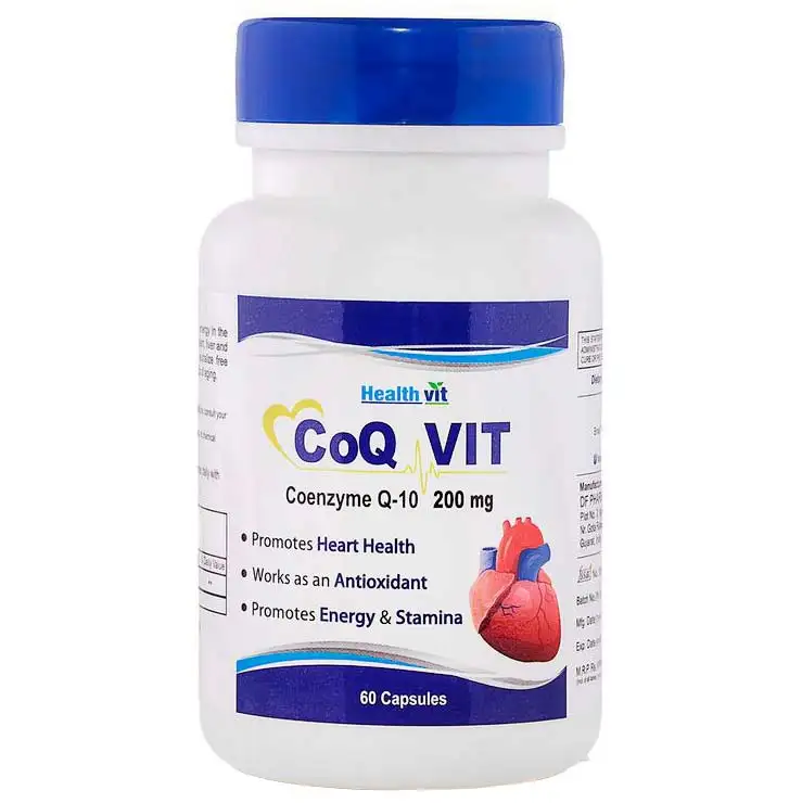 Healthvit CoQ Vit Coenzyme Q-10 (200 mg),  60 capsules