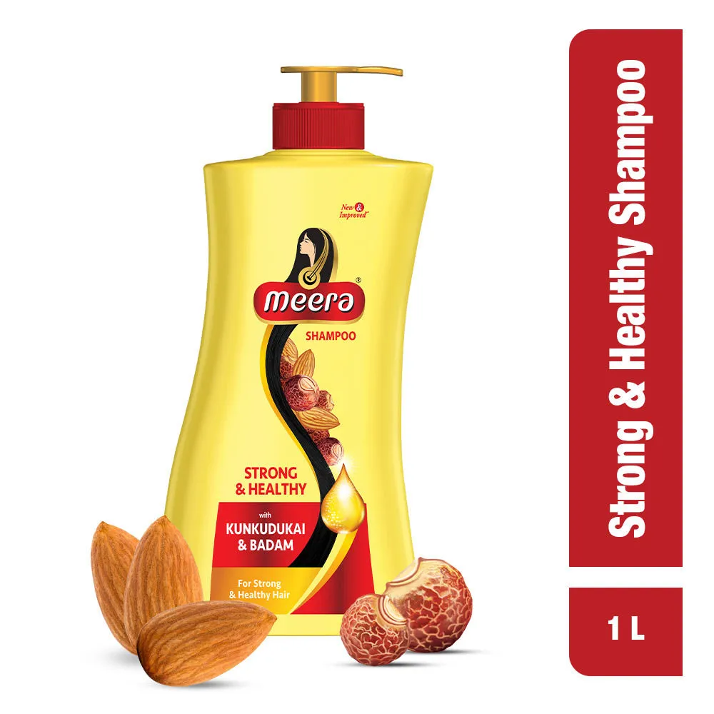 Meera Hairfall Care Shampoo, With Goodness Of Badam and Shikakai