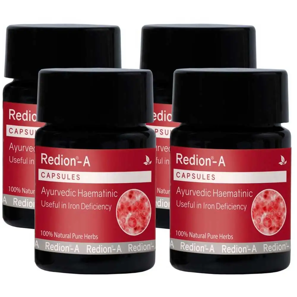 Redion-A Haematinic (Pack of 4),  10 capsules