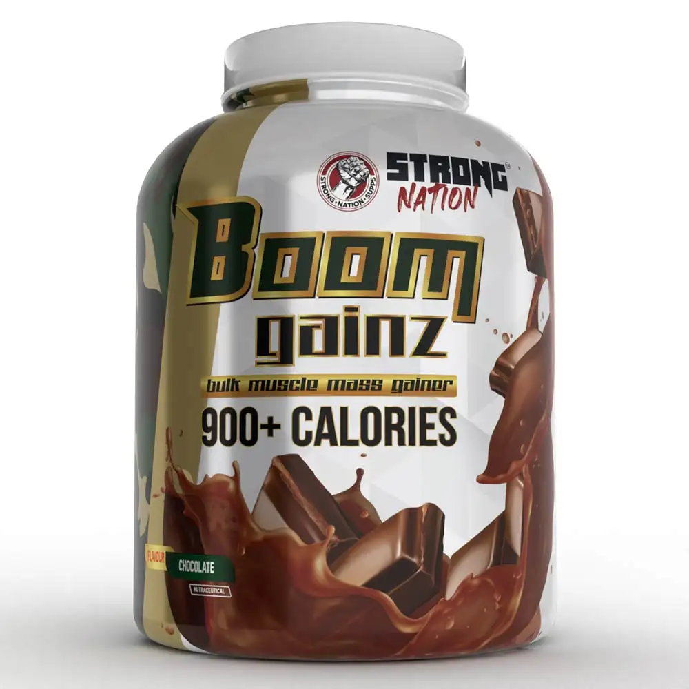 Strong Nation Supps Boom Gainz,  6.6 lb  Chocolate