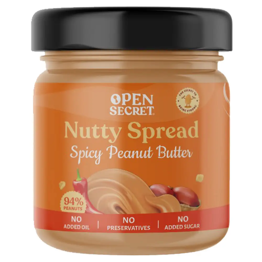 Open Secret Nut Butter,  Spicy Peanut Butter  0.490 kg